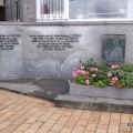Gedenksteen hospitaal L'Océan en koningin Elisabeth 